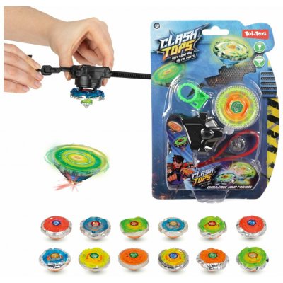 Teddies Gyroskop mechanický kov/plast 5cm na baterie se světlem mix barev – Zboží Mobilmania