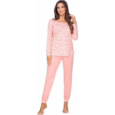 Night Love kalhoty dlouhé s patentem růžová – Zboží Mobilmania