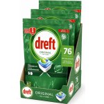 Dreft Original tablety do myčky All in1 3 x 76 ks – Hledejceny.cz
