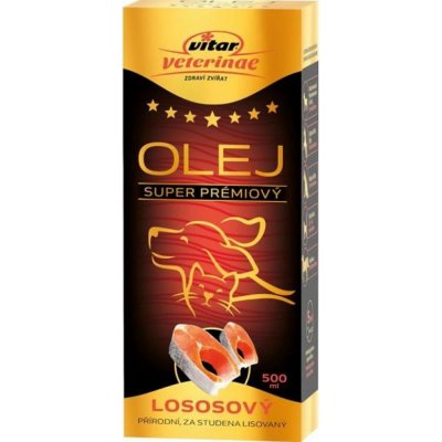 Vitar Veterinae Lososový olej 500ml – Zbozi.Blesk.cz