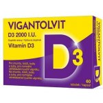 Vigantolvit D3 2000 I.U. 60 tobolek – Hledejceny.cz