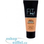 Maybelline Fit Me Make-up Matte + Poreless make-up 250 sun beige 30 ml – Zboží Mobilmania