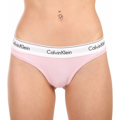 Calvin Klein Dámská tanga F3786 Sv. růžová – Hledejceny.cz