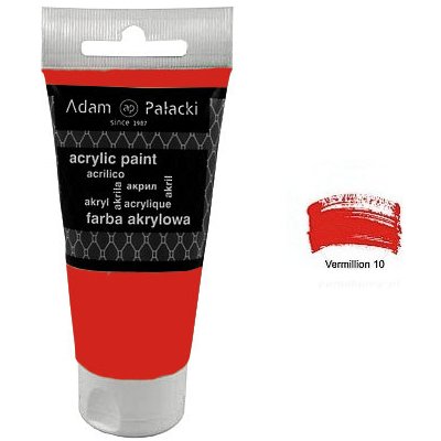 Akrylová barva Adam Palacki 75 ml Vermilion