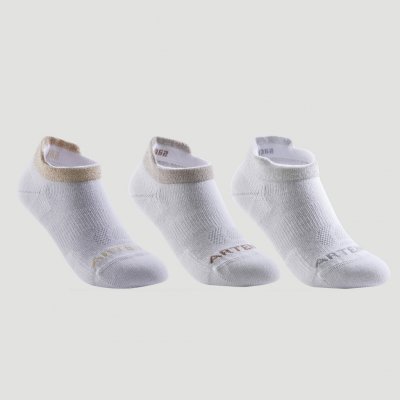 ARTENGO Dětské nízké tenisové ponožky RS160 3 páry bílé – Zboží Mobilmania