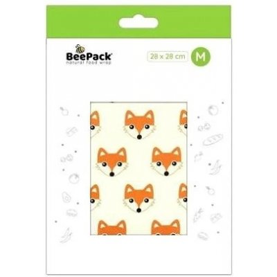 Voskovaný ubrousek Beepack - LIŠKY Velikost: M (střední 28x28 cm) – Zboží Mobilmania