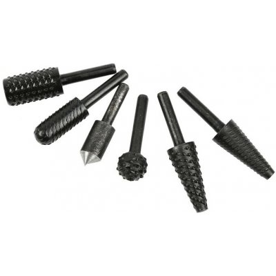 GEKO Sada stopkových fréz do kovu a dřeva 6ks 61556 G37512 – Zboží Mobilmania