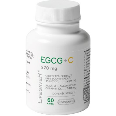 Lifesaver EGCG+C 570 mg 90 kapslí – Zboží Mobilmania