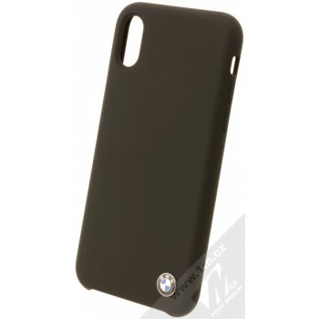 Pouzdro BMW TPU Silicone Case iPhone X a XS černé