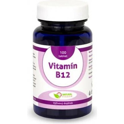 Natural Pharm Vitamín B12 100 tablet – Hledejceny.cz