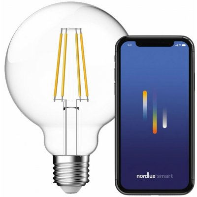 NORDLUX Smart E27 G95 2200-6500K 650lm 2070102700 – Hledejceny.cz