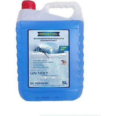 Ravenol Zimní kapalina do ostřikovačů -60°C 5 l – Hledejceny.cz