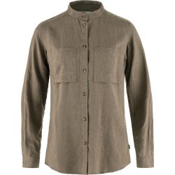 Fjällräven Övik Hemp shirt LS suede brown