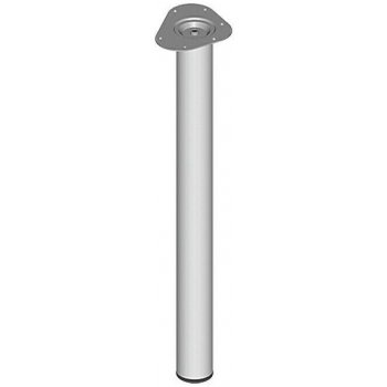 Element System Nábytková noha kulatá O 60x900 mm bílý hliník