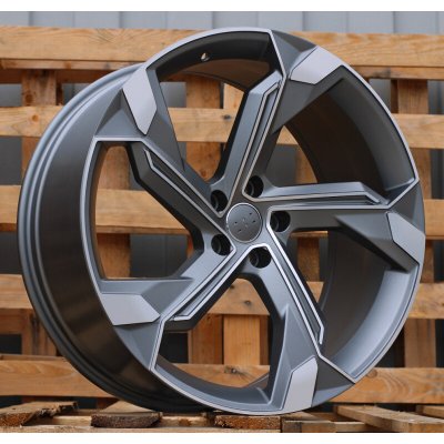 Racing Line Y1201 8.5x19 5x112 ET40 grey polished – Hledejceny.cz