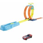Hot Wheels Track Builder set pro stavitele Rozdělená smyčka GLC87 – Zboží Dáma