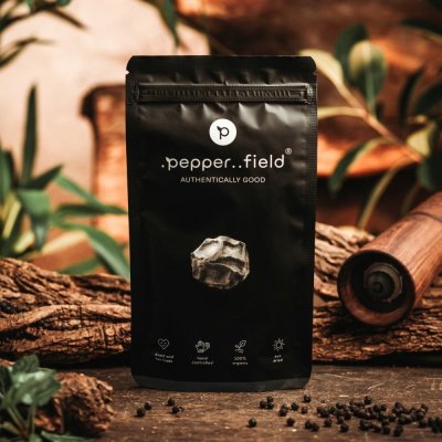 Pepper Field Kampotský Pepř černý Maxi doypack 100 g – Zboží Dáma