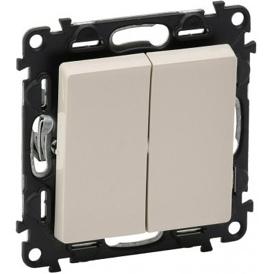 Legrand Tlačítko VALENA LIFE 752218 dvoj. NO-NC – Hledejceny.cz