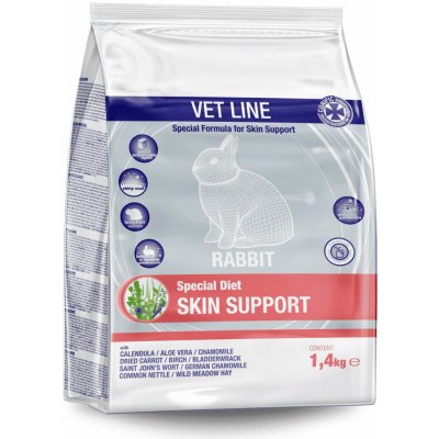 Cunipic VetLine Skin support Rabbit 1,4 kg – Zboží Mobilmania
