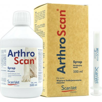 SCANVET ArthroScan Syrop - doplňky stravy pro psy - 500ml – Hledejceny.cz