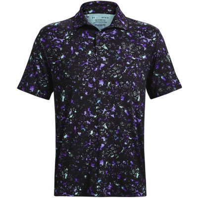 Under Armour Pánské funkční tričko s krátkým rukávem PLAYOFF 3.0 PRINTED POLO černé 1378677-004 – Zboží Mobilmania