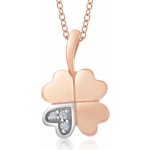 Sofia zlatý přívěsek čtyřlístek MO41974 00 RG – Zbozi.Blesk.cz
