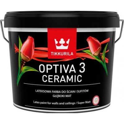 Tikkurila OPTIVA 3 CERAMIC SUPER MATT 2,7 l tvt int. Y462 Tofu A – Zboží Mobilmania