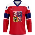 CCM FANS dres ČR červený – Sleviste.cz