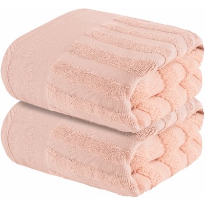 Livarno home ručník 50 x 100 cm 2 ks světle růžová – Zboží Mobilmania