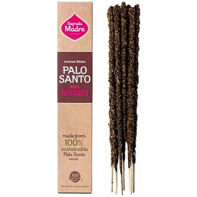 Sagrada Madre vonné tyčinky Palo Santo a Myrrh myrha 30 g – Hledejceny.cz