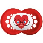 Mam šidítko Original Time For Love silikon srdíčko červená – Zboží Mobilmania