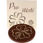 Čokoládovna Troubelice Čokoládový čtyřlístek Pro štěstí mléčná 51% 18 g – Hledejceny.cz