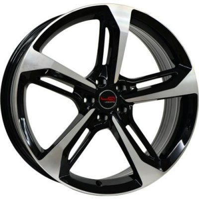 Racing Line A513 9x21 5x112 ET33 black polished | Zboží Auto