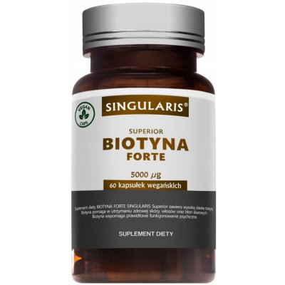 Singularis Biotin Forte 5000 μg 60 kapslí – Hledejceny.cz