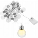 ISO 8623 LED světelný řetěz žárovky teplá bílá 20ks – Hledejceny.cz