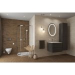 čtvrtkruh 90x90 cm SAT Project SIKOMUS90CRT – Zboží Dáma