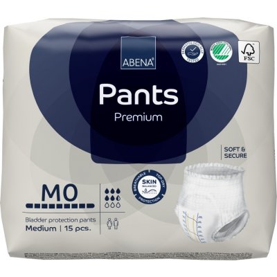 Abena Pants Premium M0 15 ks – Zboží Mobilmania