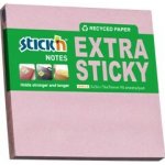 Samolepicí bločky Stick´n by Hopax Extra Sticky - 76 x 76 mm / 90 lístků / pastelově růžová – Hledejceny.cz