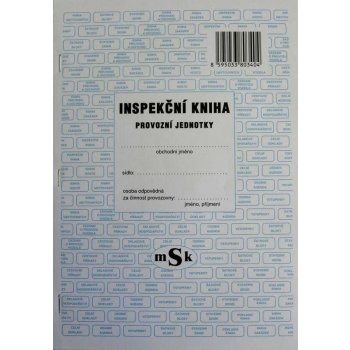 MSK 340 Inspekční kniha A4