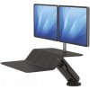 Podložky a stojany k notebooku Stanice pracovní Fellowes Sit-Stand Lotus ™ RT pro 2 monitory, černá