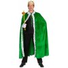 Dětský karnevalový kostým Zábavná móda král kabát zelený