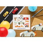 PartyDeco Tetování Auto-závody – Zboží Dáma