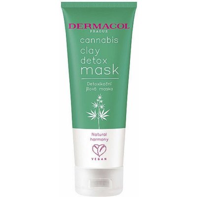 Dermacol Cannabis clay detox mask jílová maska 100 ml – Zboží Dáma