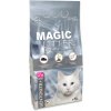 Stelivo pro kočky Magic Cat Magic Litter Bentonite Ultra White with Carbon Kočkolit 5 l