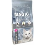 Magic Cat Magic Litter Bentonite Ultra White with Carbon Kočkolit 5 l – Zboží Mobilmania