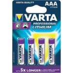 Varta Ultra Lithium 4ks AAA 6103301404 – Zboží Mobilmania