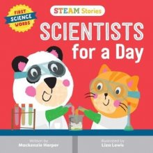 Steam Stories Scientists for a Day First Science Words: First Science Words Harper MacKenzieBoard Books