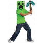 Minecraft Krumpáč Maska Pixel Creeper Dárek – Zboží Mobilmania