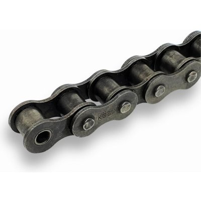 Válečkový řetěz 12B-1-NP Donghua NP (poniklovaný, 3/4” × 7/16”, DIN 8187) - 5m balení – Zboží Mobilmania