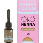 OKO Power Powder Henna – prášková henna na obočí Light Brown 5 g – Zboží Dáma